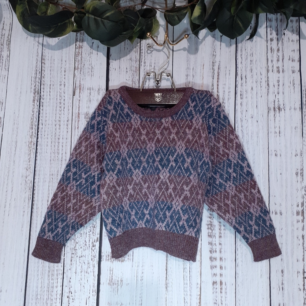 Jack Jar 60s delight vintage chunky knit sweater - Picture 1 of 7